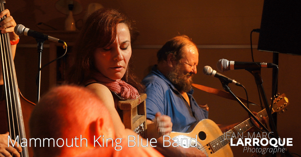 Concert Mammouth King Blues Band - La Maison de la Terre