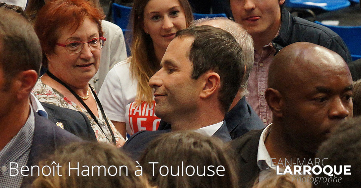 Meeting Benoît Hamon à Toulouse